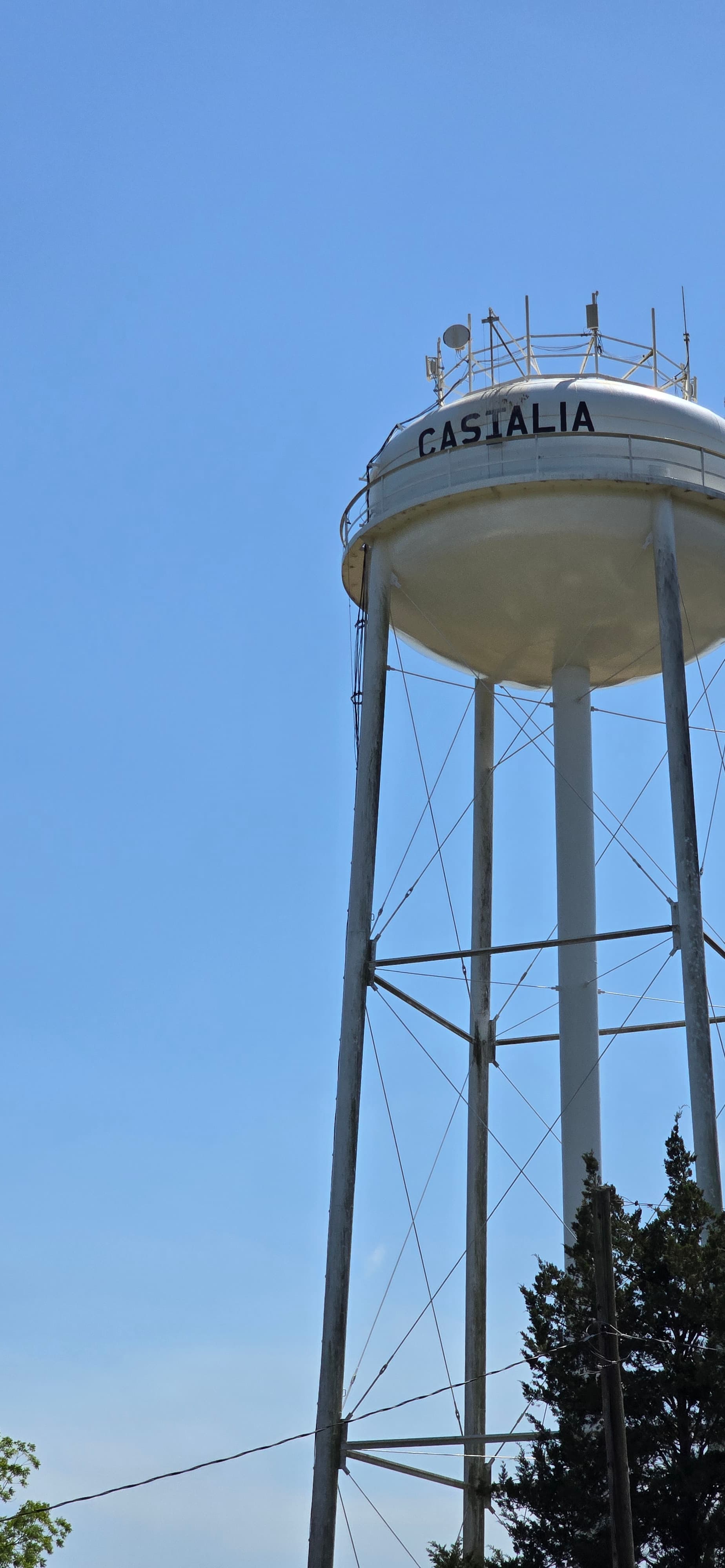 Castalia NC water tower